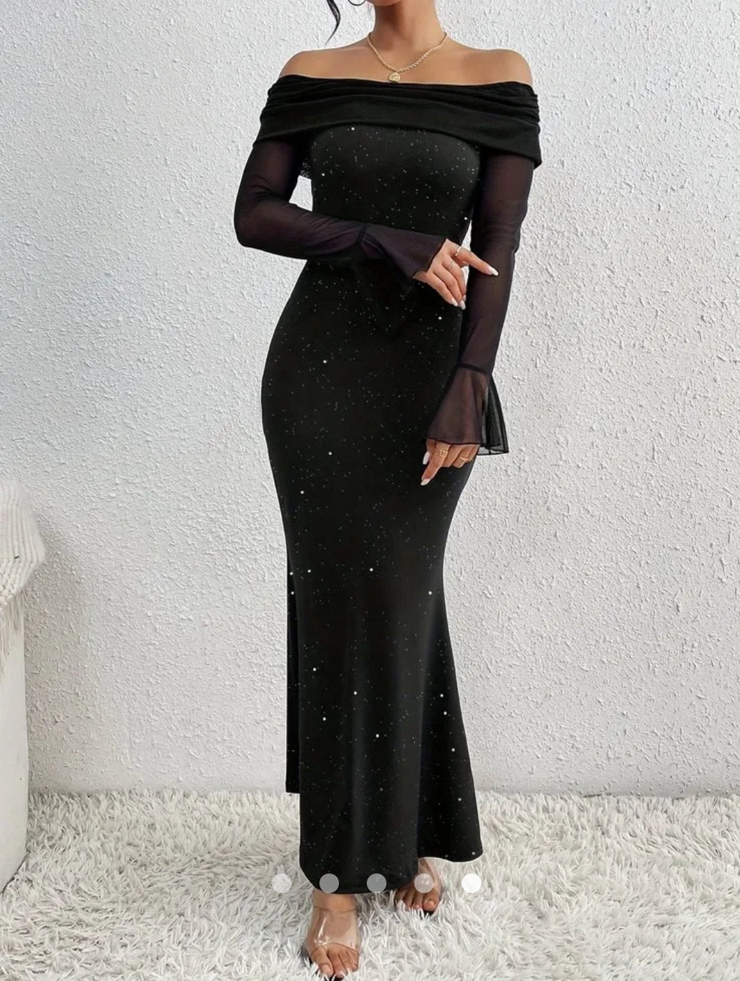 Shimmer Bodycon Dress