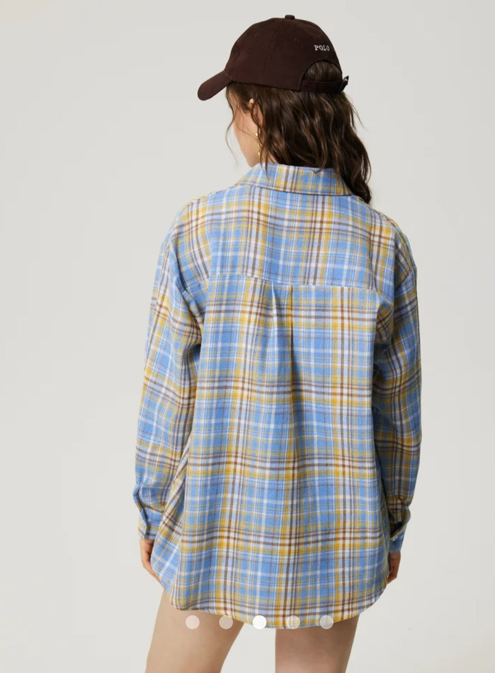 Colour Block Placket Blouse