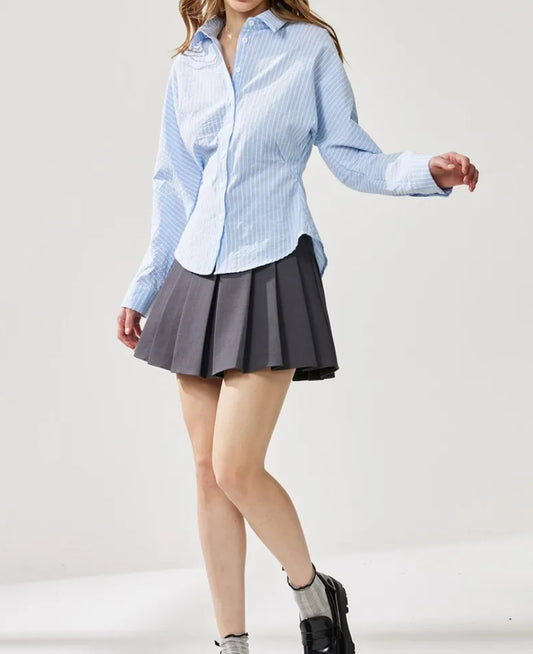 Darted Placket Blouse