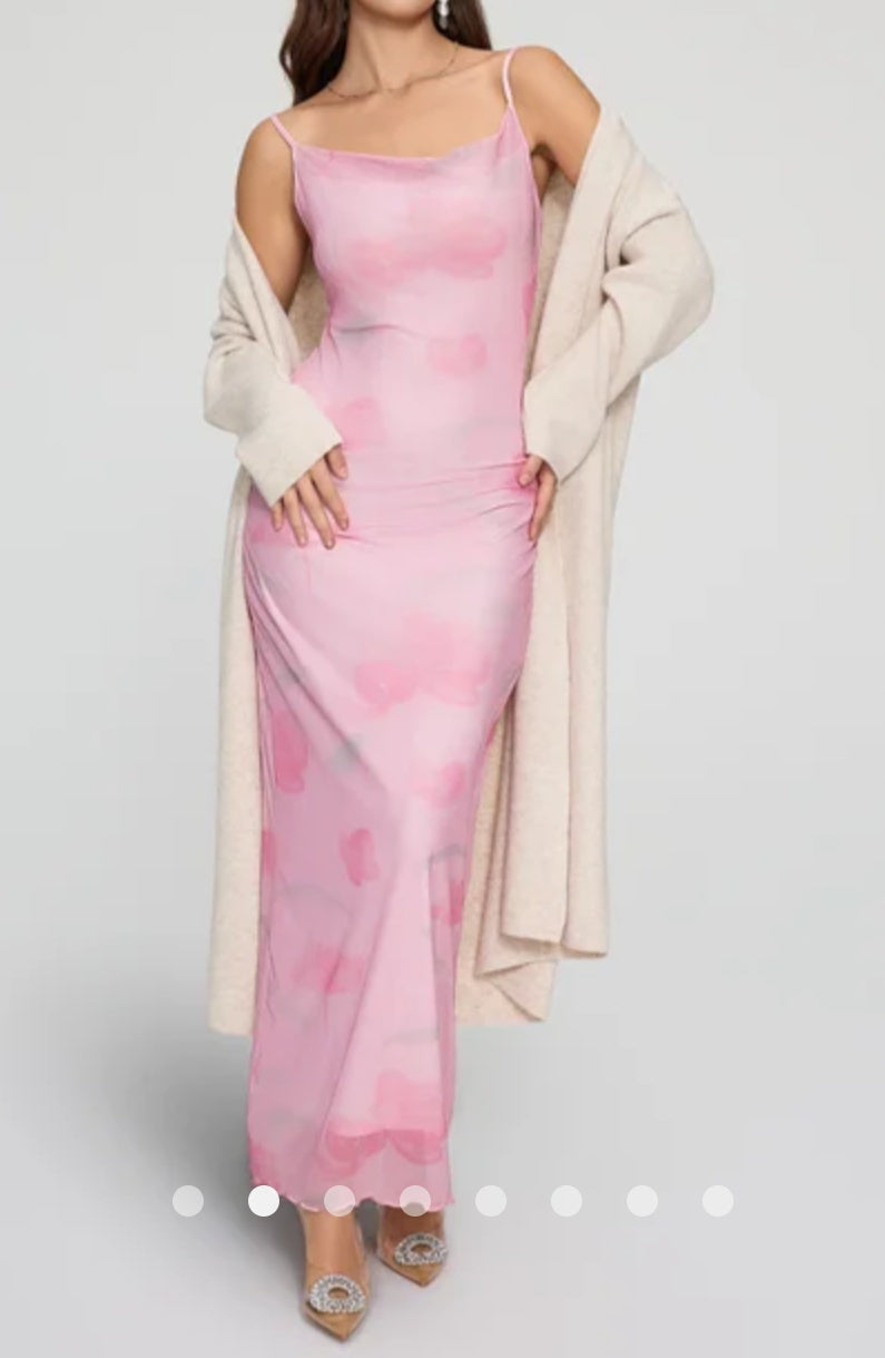 Printed Bodycon Dress