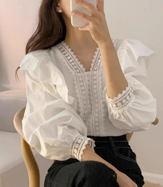 Ruffle Blouse