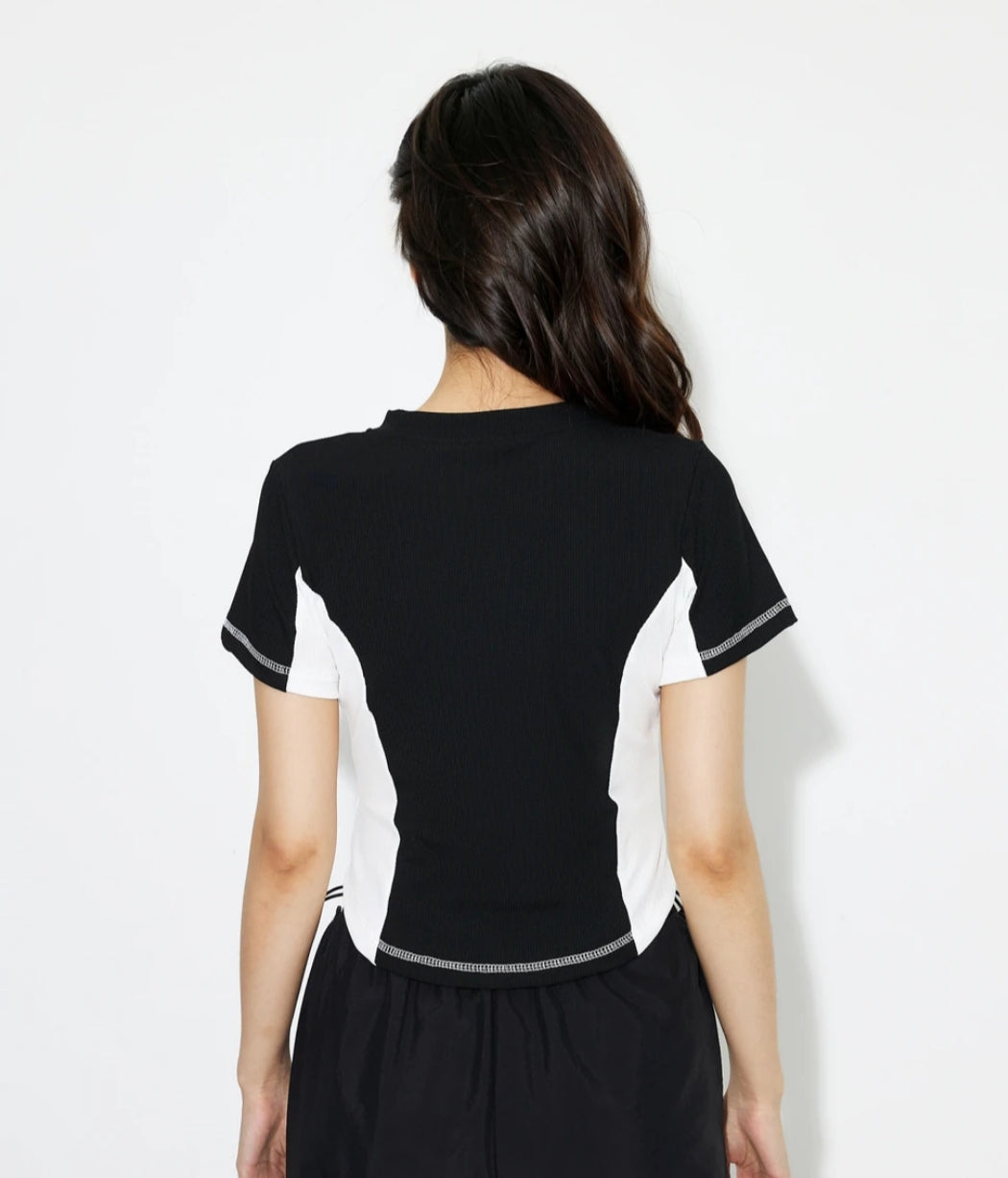 Patchwork Pullover T-Shirt