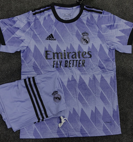 Real Madrid Away 2022-23 Jersey with Shorts