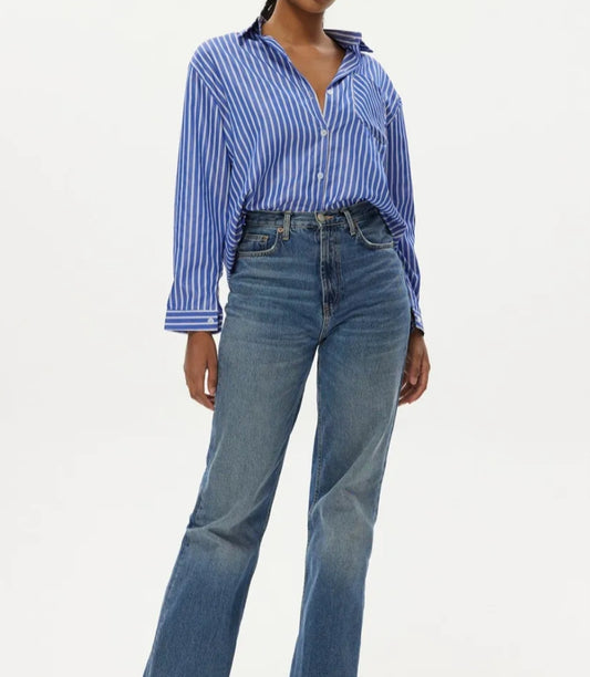 Button Placket Blouse