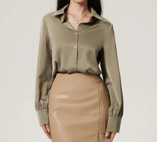 Darted Placket Blouse