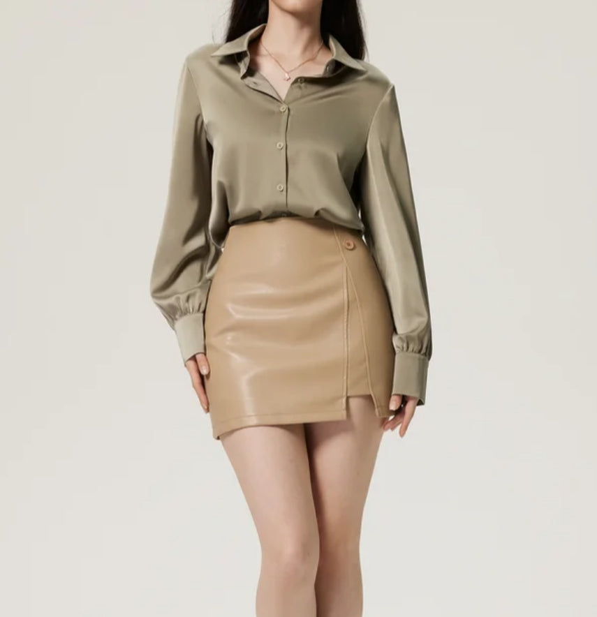 Darted Placket Blouse