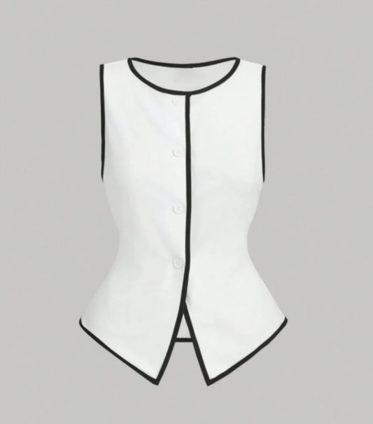 Colour Block Tank Top