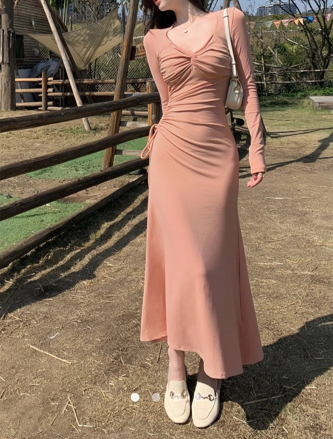 Knotted Bodycon Dress