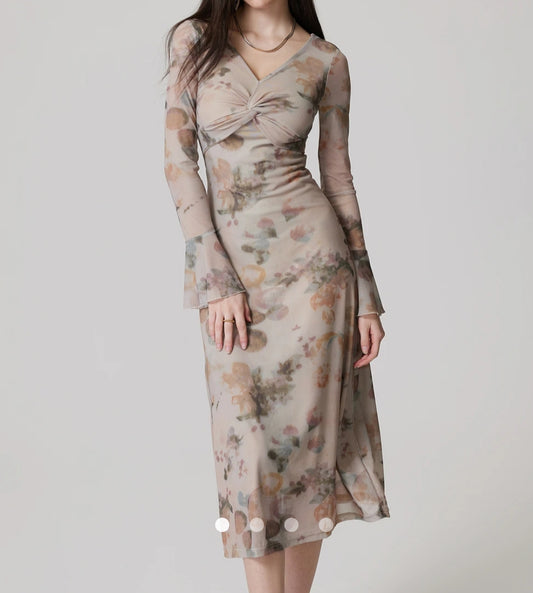Knotted S-Line Dress