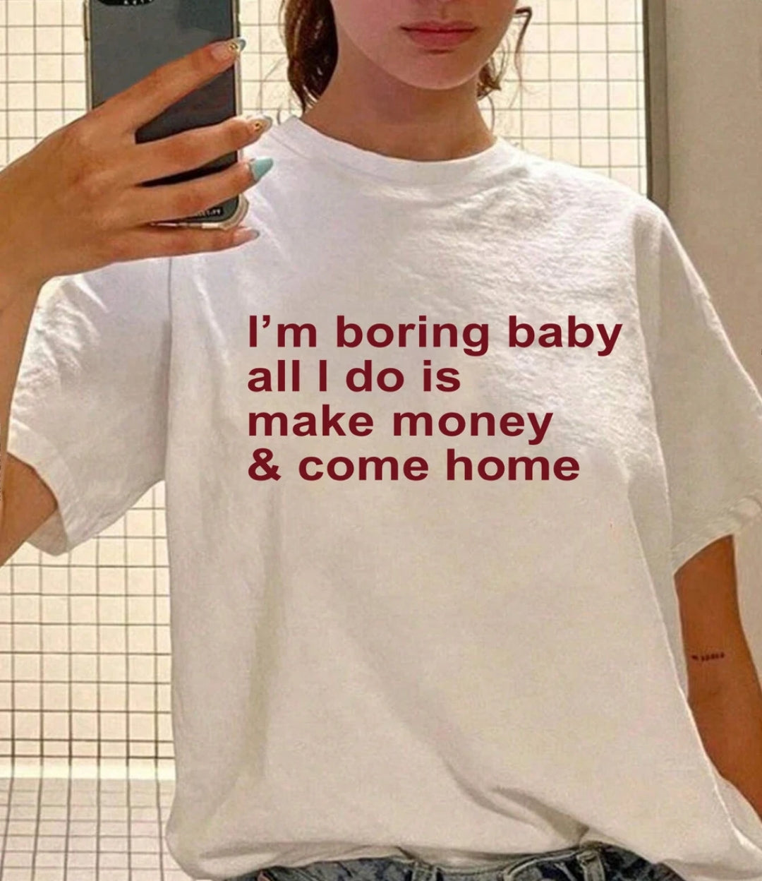 Printed Pullover T-Shirt