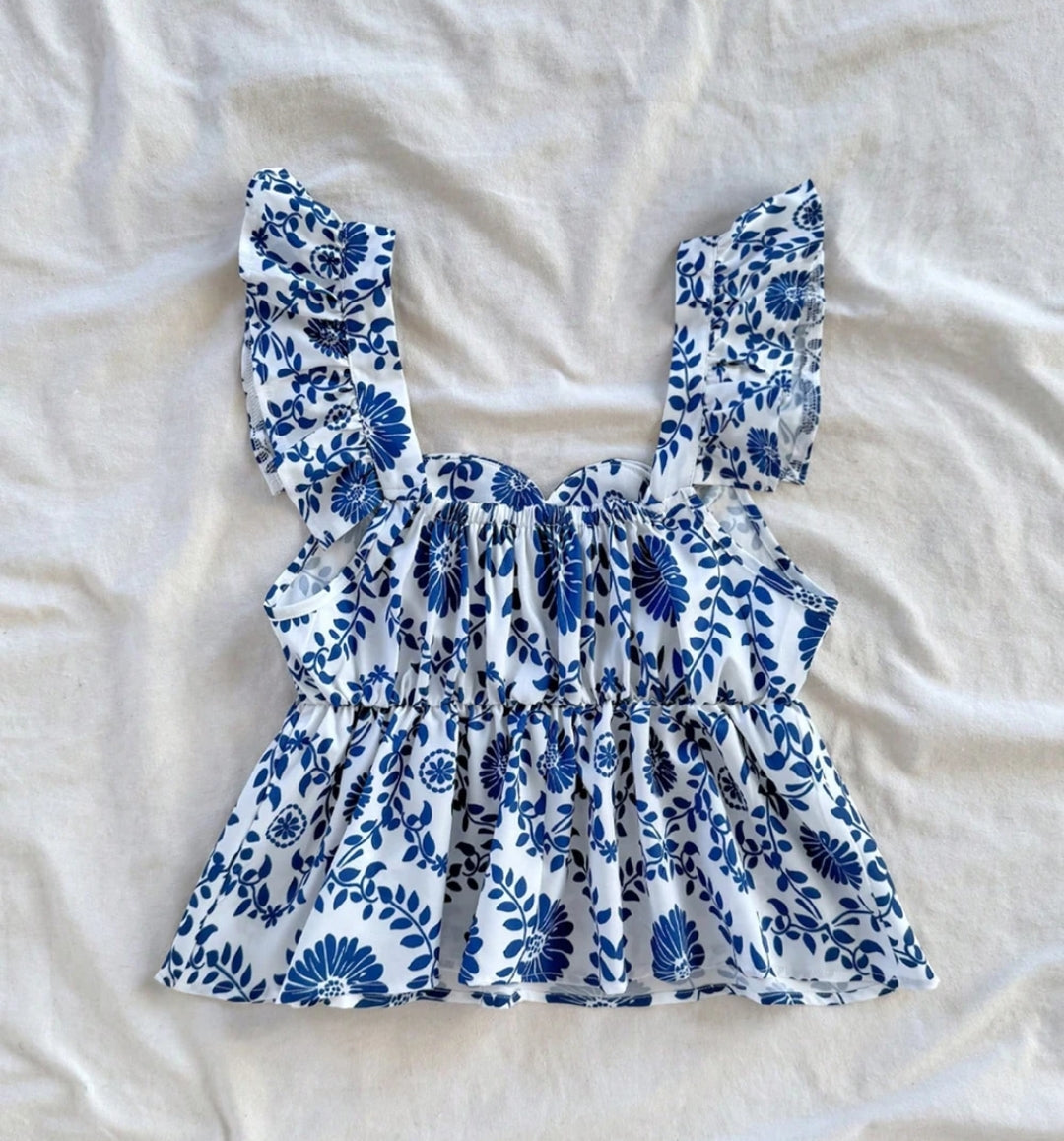 Ruffle Tank Top