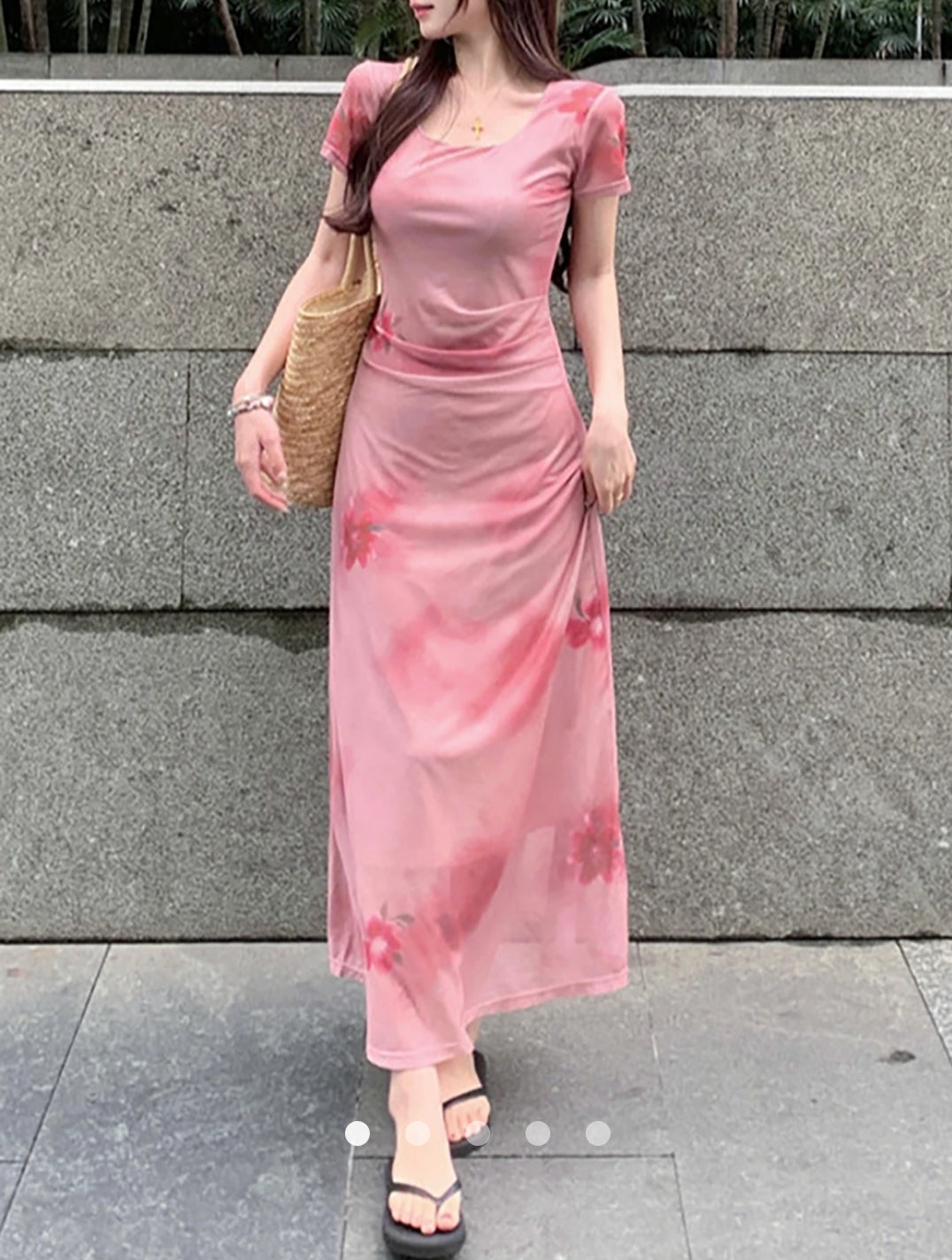 Floral Bodycon Dress