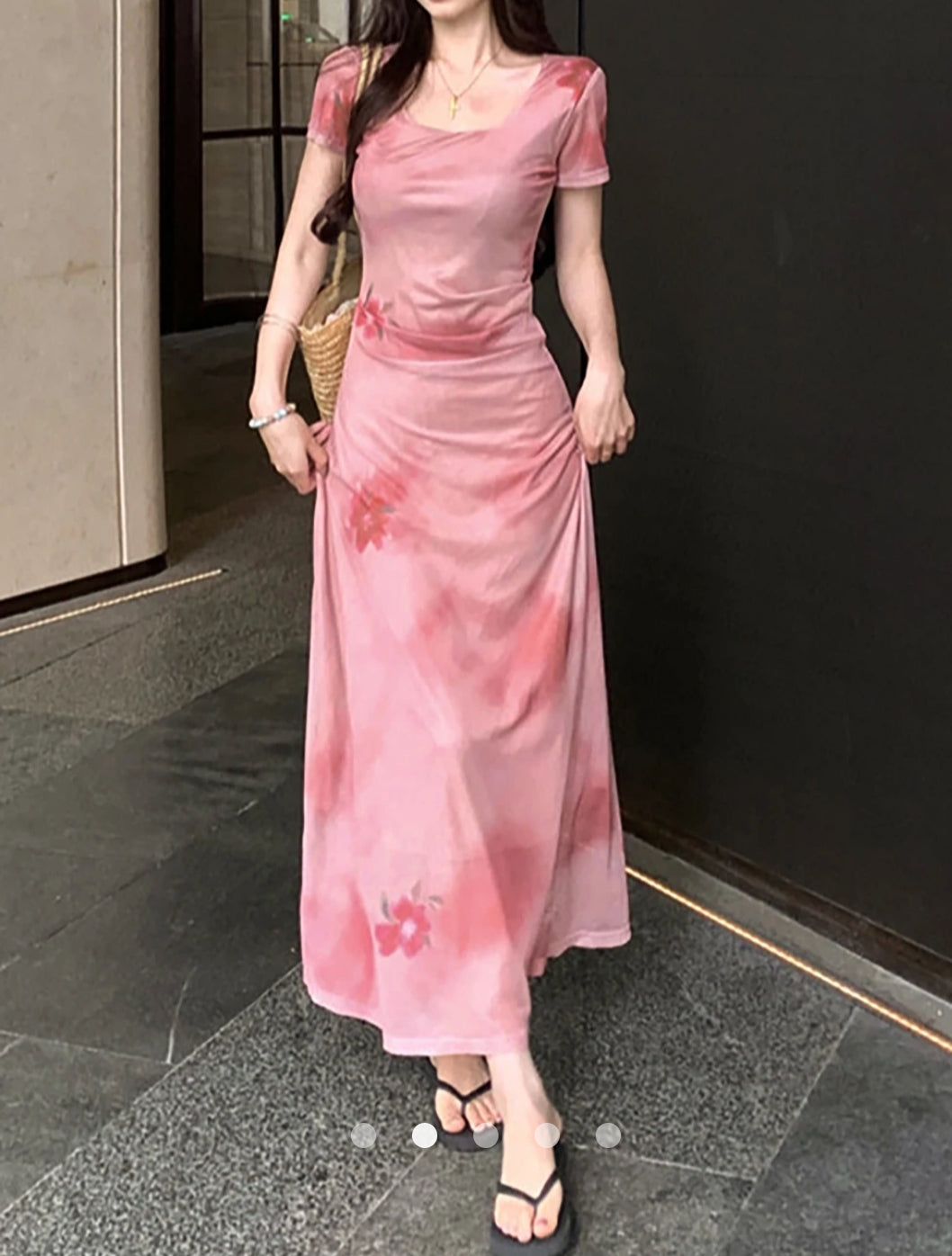 Floral Bodycon Dress