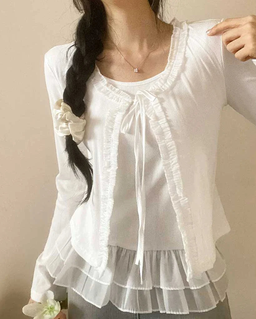 Layered Ruffle Top