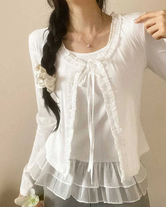 Layered Ruffle Top