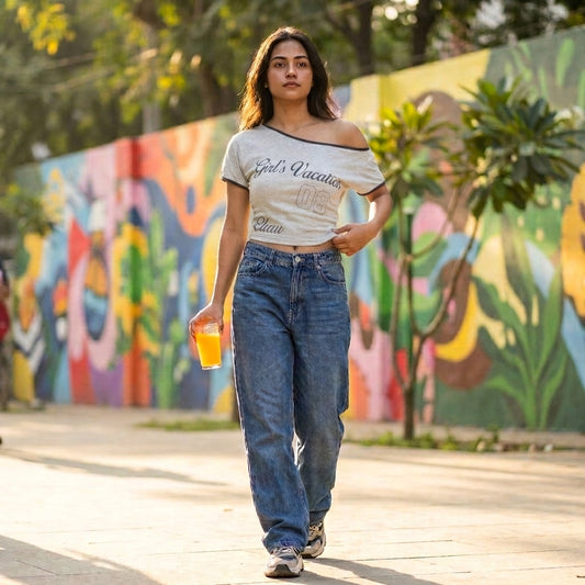 Drop Shoulder Top