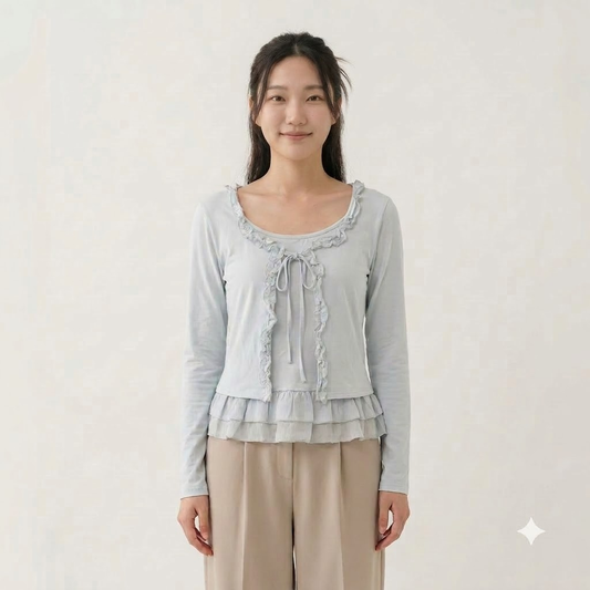 Layered Ruffle Top