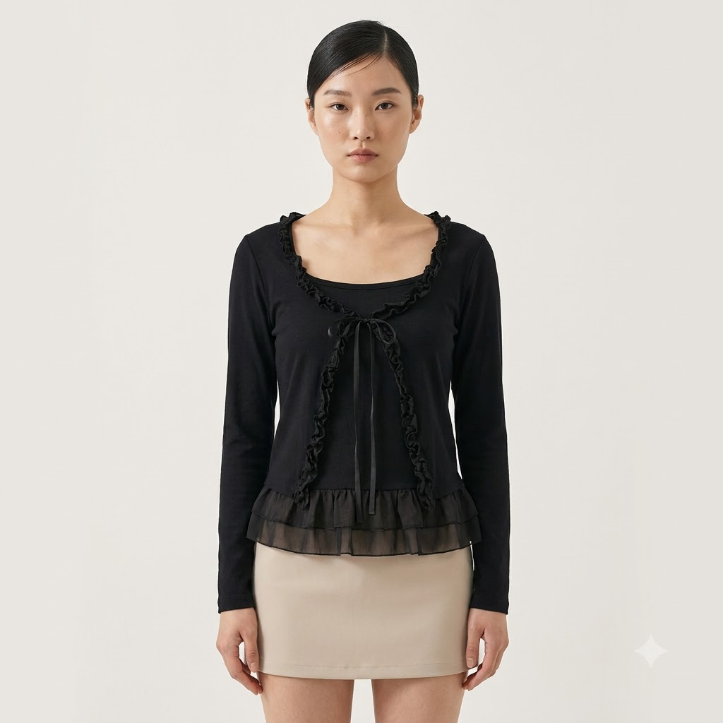 Layered Ruffle Top