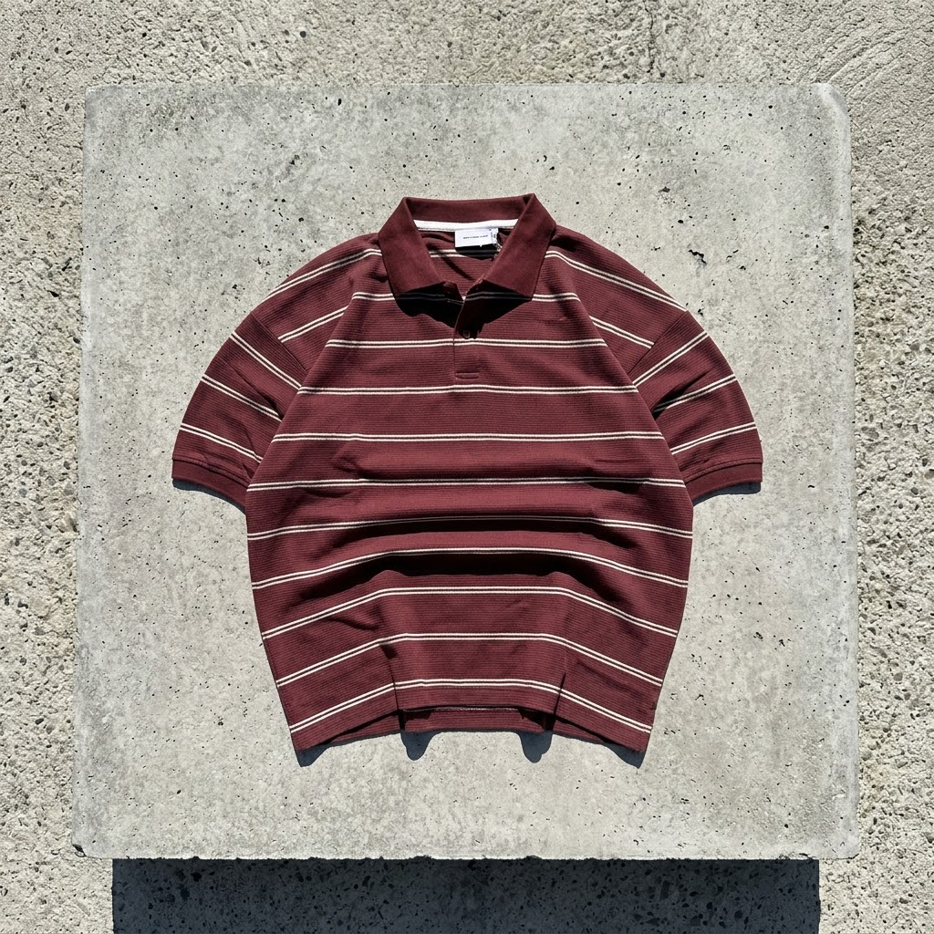 Oversized Premium Collar T-shirt