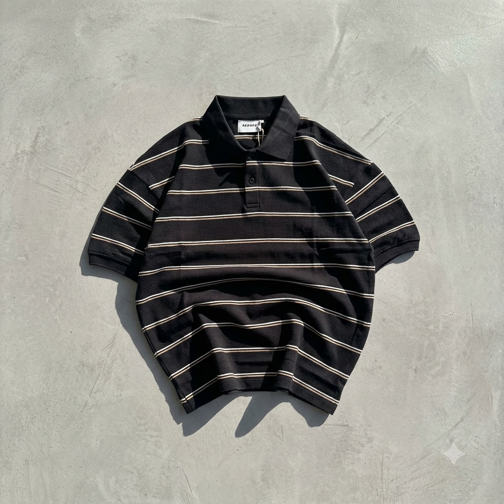Oversized Premium Collar T-shirt