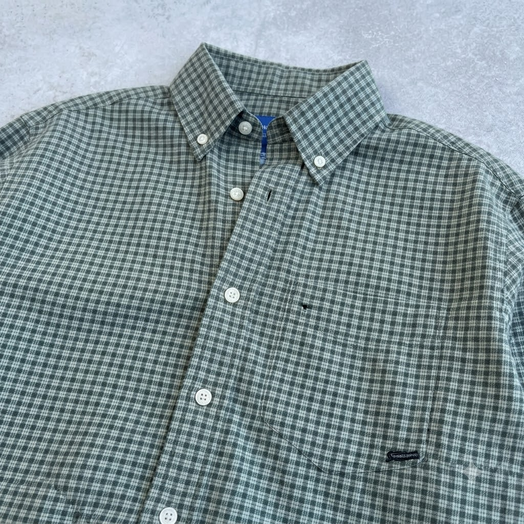 Micro-checks Cotton Shirt