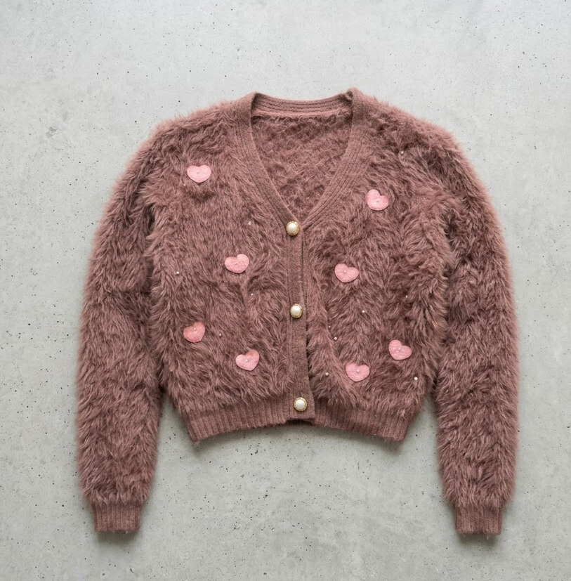 Faux Fur Cardigan
