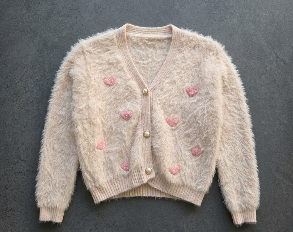 Faux Fur Cardigan