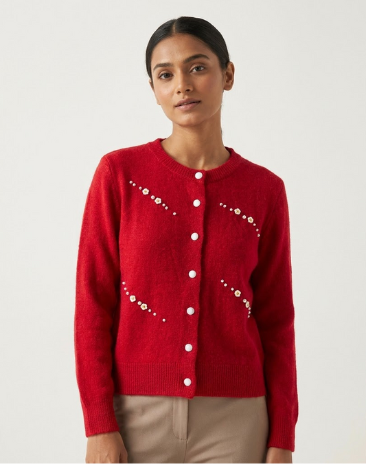 Pearl Knit Cardigan