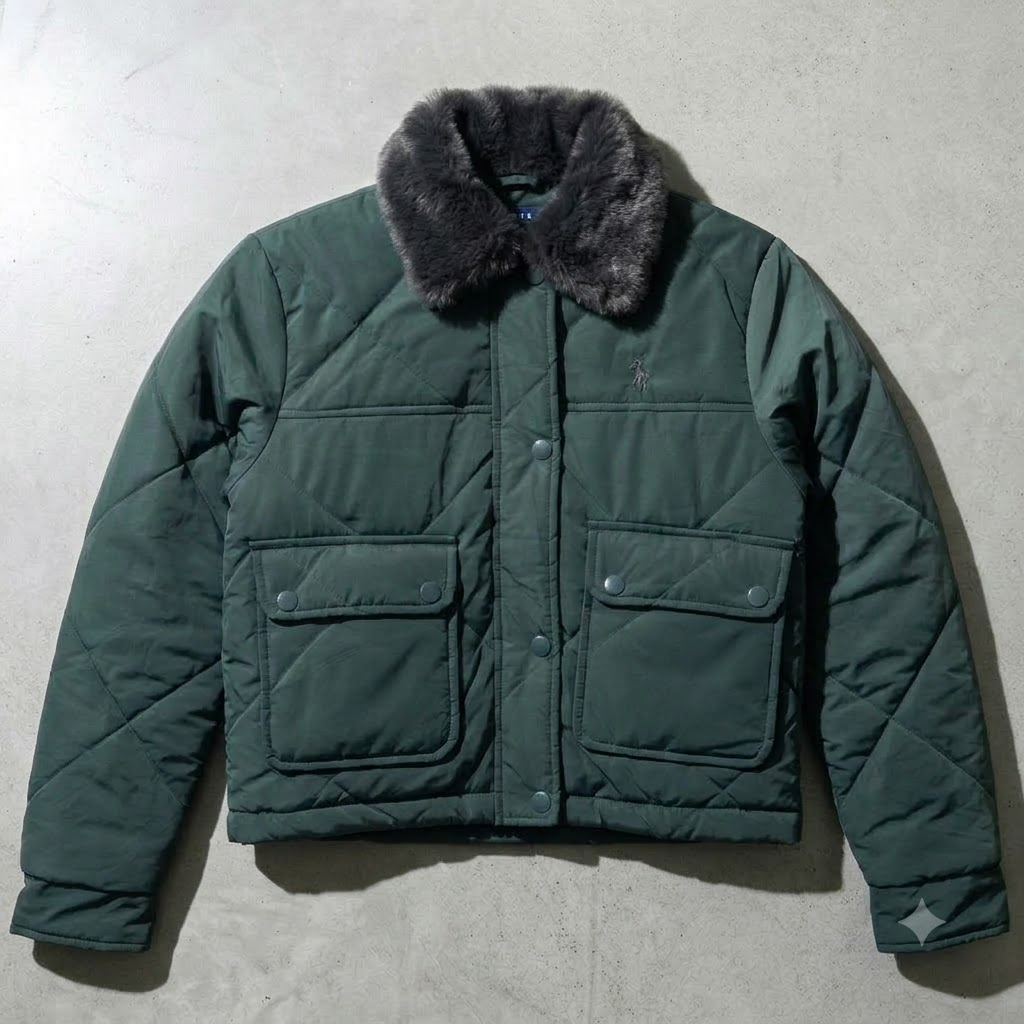 Crop Puffer Jacket