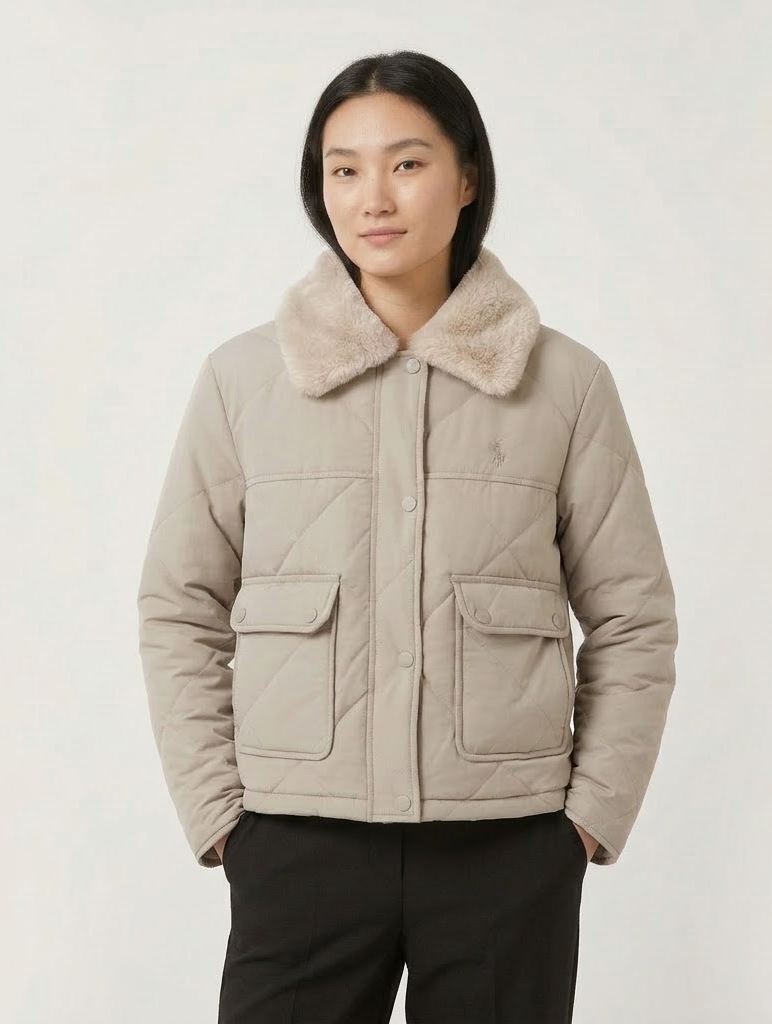 Crop Puffer Jacket