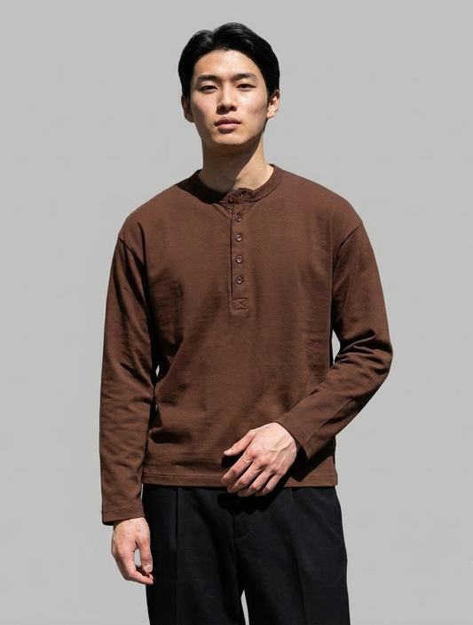Boxy Fit Henley