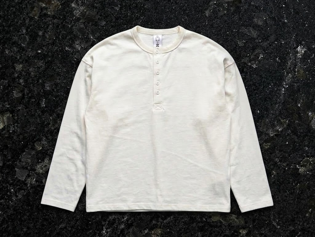 Boxy Fit Henley