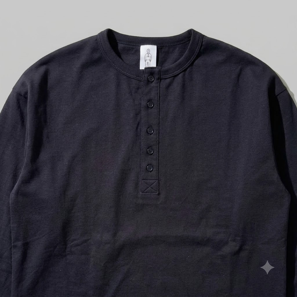 Boxy Fit Henley