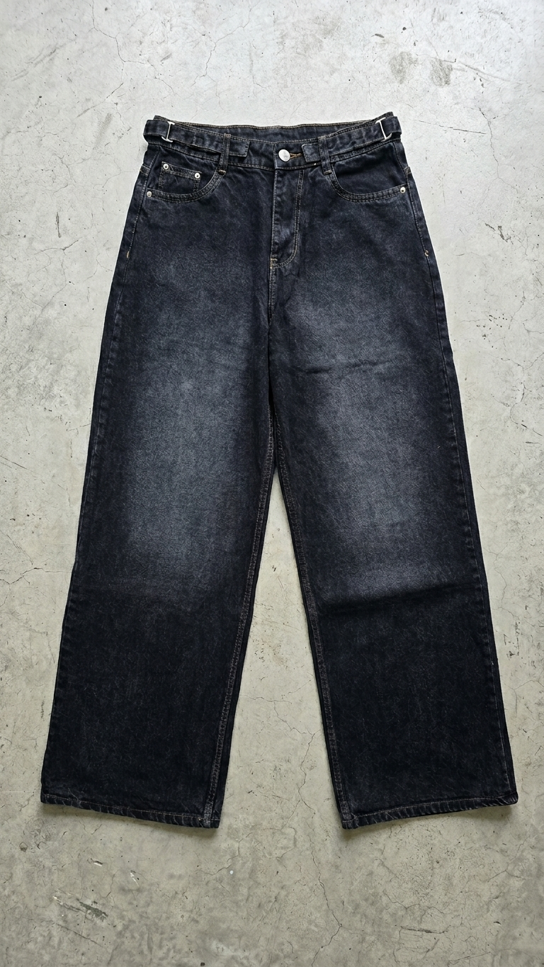 Imported High Waist Ultra Wideleg Jeans