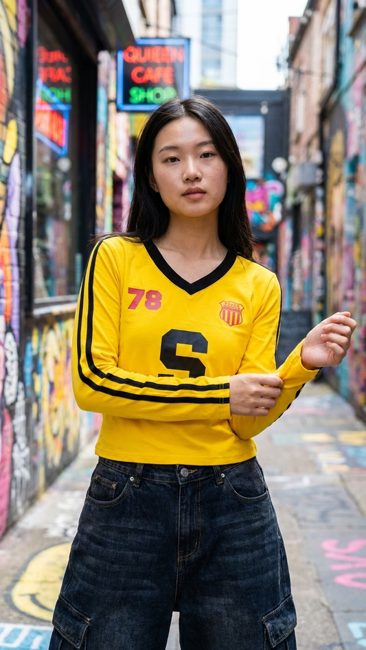 Full Sleeves Printed Top