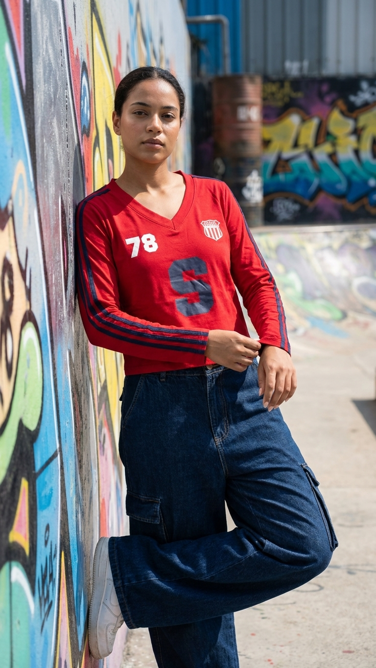 Full Sleeves Printed Top