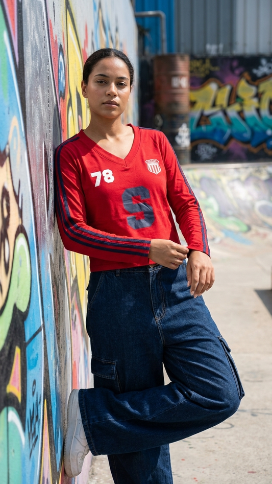 Full Sleeves Printed Top
