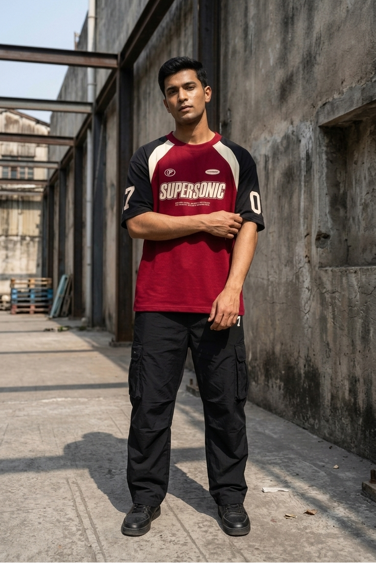 Premium Oversize Cut Sleeves T-Shirt