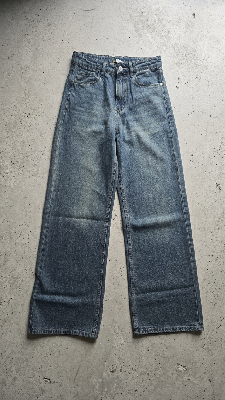 High Waist Wideleg Jeans
