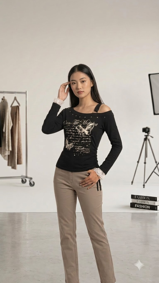 Graphic Print Top